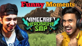 Herobrine SMP Funny Moments(SmartyPie Reacts #10)