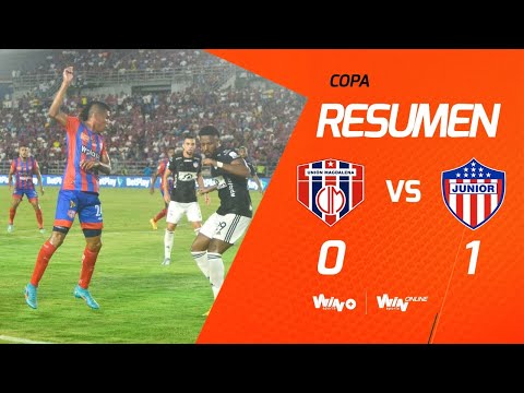 Unión Magdalena vs. Junior (Resumen y goles) Copa BetPlay 2022 - Semifinales Vuelta