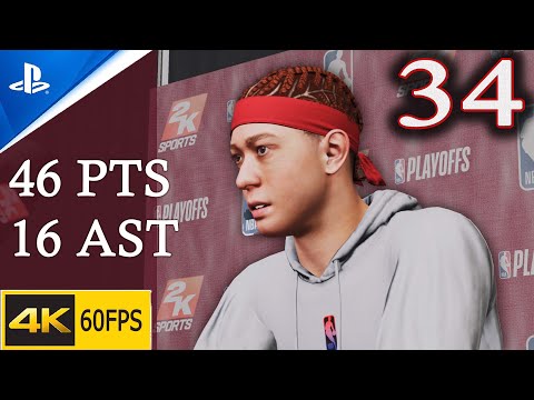 Part 34: 2022 Eastern Conference Champions | NBA 2K22 | My Career | Gameplay Walkthrough | PS5 4K