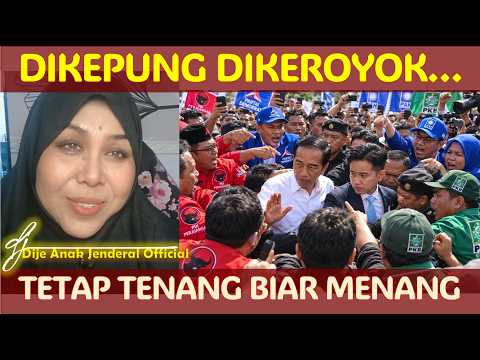 MESKI DIKEPUNG DIKEROYOK, KAMI TETAP MENDUKUNG PAK JOKOWI & MAS GIBRAN