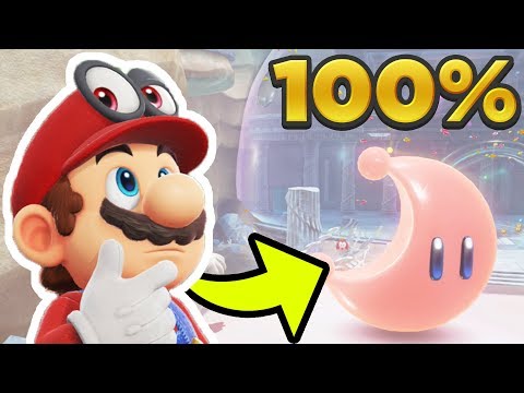 Super Mario Odyssey - Lake Kingdom ALL 42 POWER MOON LOCATIONS! [100% Guide]