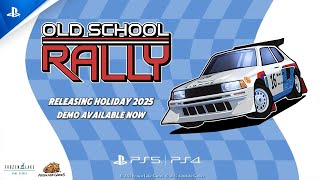  Old School Rally - Announcement Trailer | PS5 & PS4 
