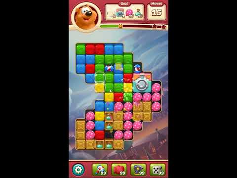 Toon Blast Level 7187 - NO BOOSTERS 🐻🐺🐱 | SKILLGAMING ✔️