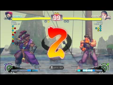 SSF4 Rank Match  Ndsg (GO)  vs  jyobin (RY)