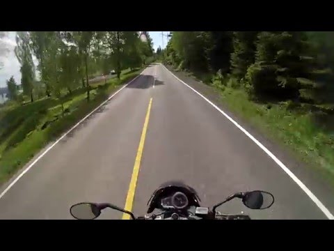 Hvalstad- Slemmestad- Tofte- Hyggen- Drammen- Asker with Triumph Street Triple part 3/6
