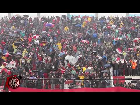 "A pesar de la lluvia y de la suspensión, la fiesta estuvo en la tribuna - Chaca vs Juv Unida" Barra: La Famosa Banda de San Martin • Club: Chacarita Juniors