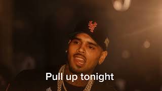 Chris brown-Pull up tonight (Audio Remix)