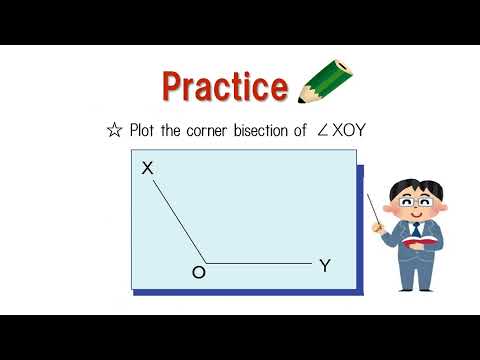 中1＿角の二等分線の作図＿（英語版）