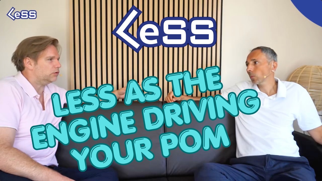 CafeTalk 14: LeSS as the Engine Driving Your POM