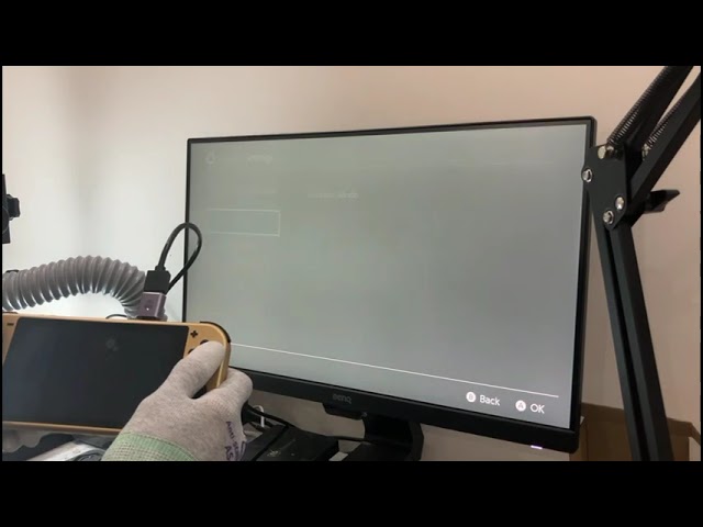 نينتندو سويتش لايت اسود مطفي شاشة اوليد (SUPER5 OL...