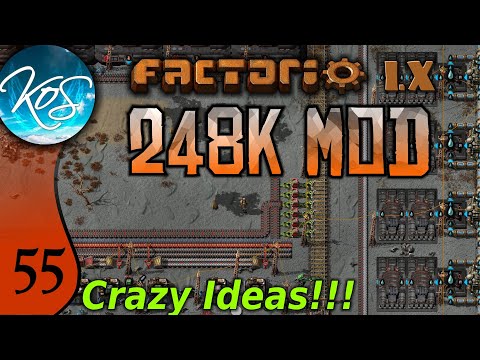 Factorio 248k Mod 55 - WILD IDEAS!!! - Tips & Tricks