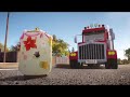 The Amazing World Of Gumball A Truck Flips Over Due To A Vase Being In The Middle Of The Street