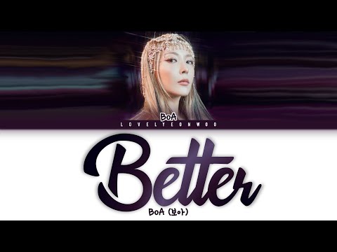 BoA (보아) – Better Lyrics (Color Coded Han/Rom/Eng)