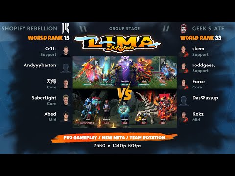 Shopify Rebellion vs Geek Slate (game1) | Lima Major 2023 | Main Event | Group B [Bo2]