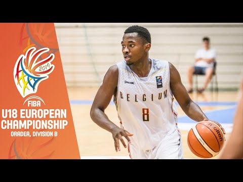 Estonia v Belgium - Full Game - FIBA U18 European Championship Division B 2019