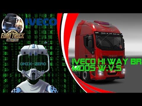 IVECO HI WAY BR MODS W.V.S Para Euro Truck Simulator 2 V1.26x