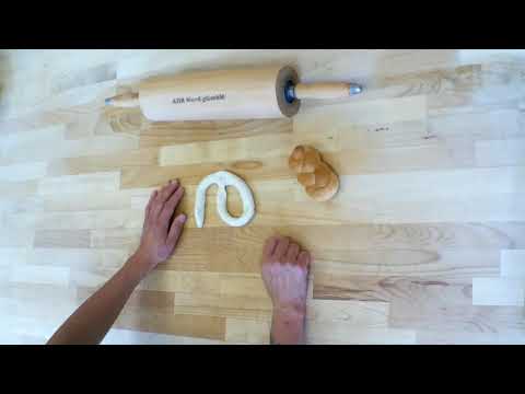 Einstrangzopf aufarbeiten