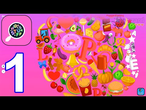 Hidden Stuff - Gameplay Walkthrough Part 1 Tutorial Levels 1-12 Find All Hidden Items (iOS,Android)