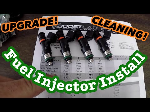 Evo X Fuel Injector Install!