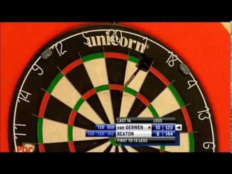 PDC World Matchplay 2012 - All the high finishes Part2