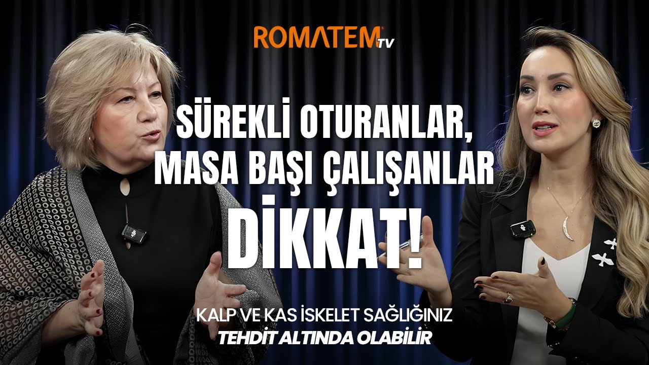 Sürekli oturanlar, masabaşı çalışanlar dikkat!