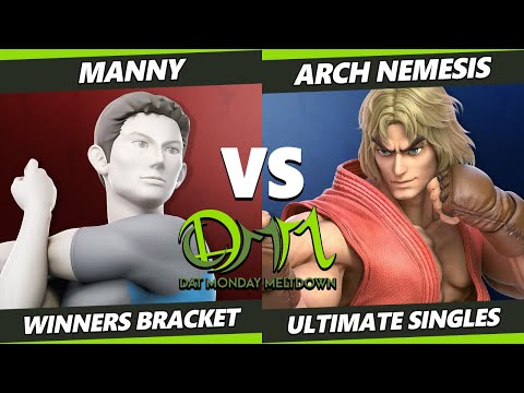 DAT Monday Meltdown 235 - Manny (Wii Fit Trainer) Vs. Arch Nemesis (Ken) SSBU Ultimate Tournament