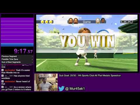 Wii Sports - Tennis 0 to 2399 (5:59:14)
