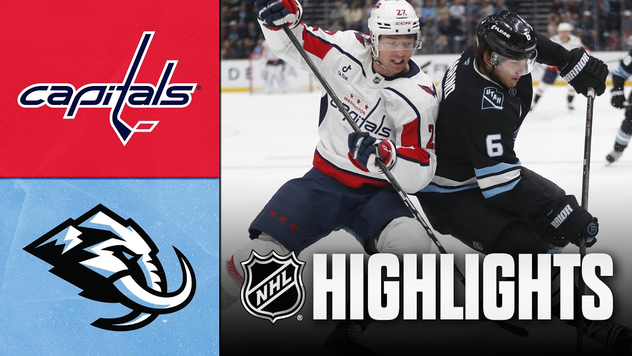 3월27일 워싱턴 유타 NHL 하이라이트