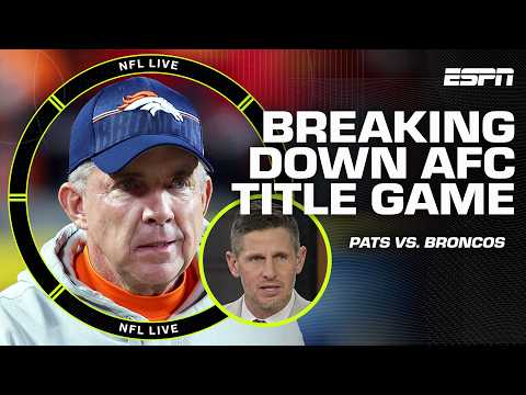 PREVIEWING Patriots vs. Broncos 🔥 New England looks to EXPLOIT Denver in 'crisis time' | NFL Live