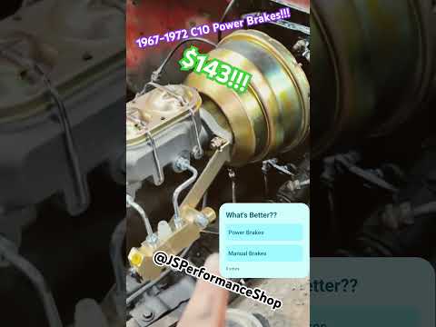 Dirt cheap eBay power brake system on our C10!!