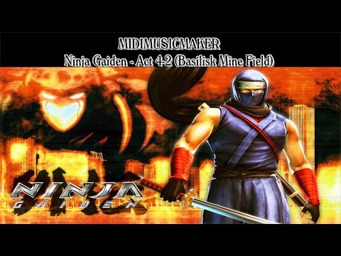 Ninja Gaiden - Act 4-2 (Basilisk Mine Field) (MidiMusicMaker)