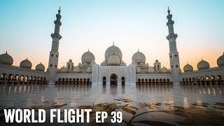 WORLD'S MOST BEAUTIFUL MOSQUE! - World Flight Episode 39