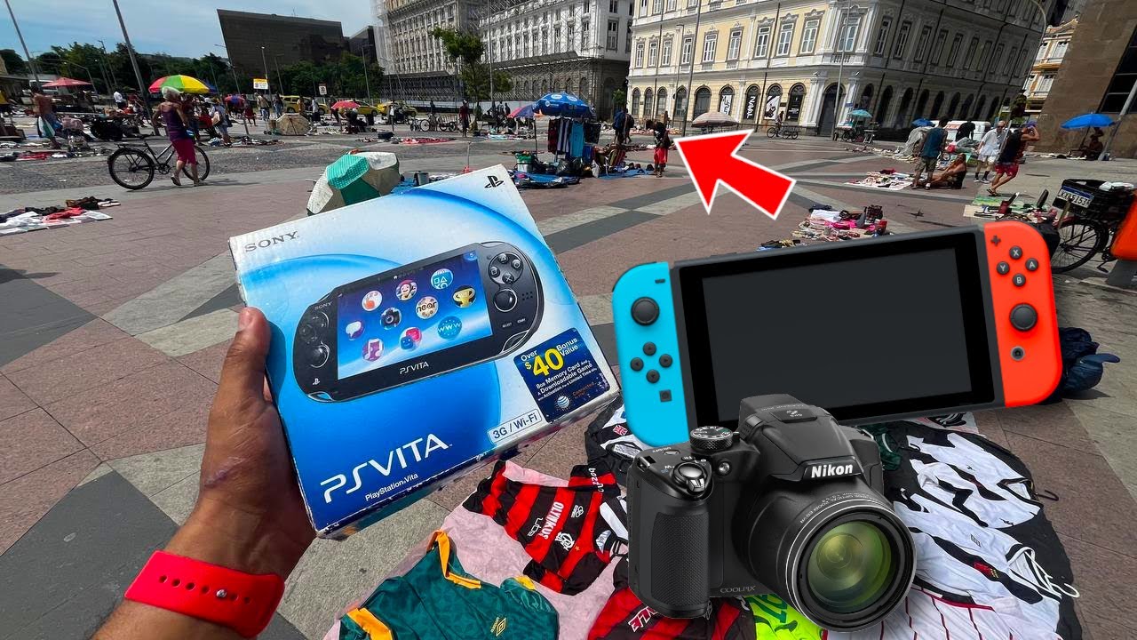 MUITO DINHEIRO GASTEI NA FEIRA DO ROLO NO RIO DE JANEIRO | CAÇADA GAMER MUAMBROS