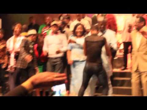 Raila Odinga, James Orengo enjoy jig with enthusiastic fan at Luo Festival