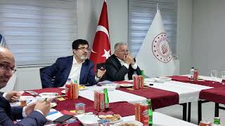 baskan buyukkilic ile genel mudur eyigunden yht projesine yakin takip