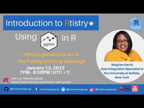 Introduction to Rtistry Using {ggplot2} in R by Meghan Harris | Tunis R User Group