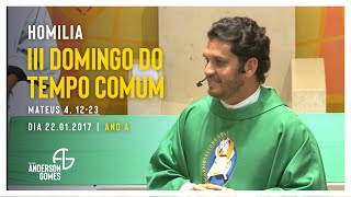 HOMILIA do 3º Domingo do Tempo Comum (Mt 4, 12-23/Ano A) - 22/01/17