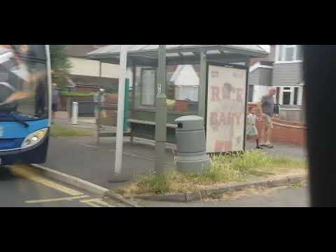 Here is the stagecoach bus 36916 on the number 3 in Frimley with the route 3 livery