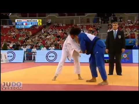 Judo European Championships Teams 2013: Women Final NED - FRA: [-70kg] BOSCH - POSVITE
