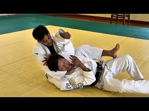 佐々木健志柔道セミナー！絞技、基礎から回転締め