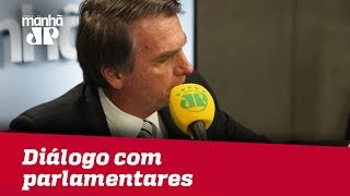 Bolsonaro promete diálogo com parlamentares