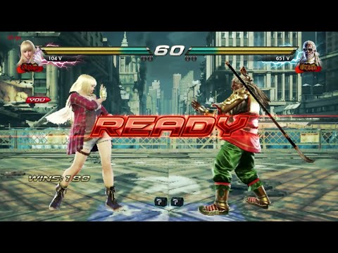 152 Lili Rochefort Costume Julia vs Leroy Smith - Tekken 7 ( Uchiha x24 ) Gameplay PC