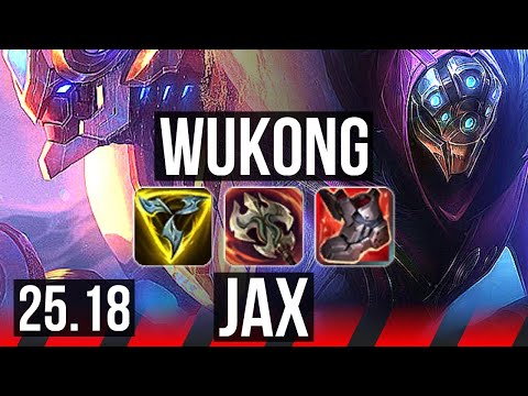 WUKONG vs JAX (TOP) | KR Master | 25.18