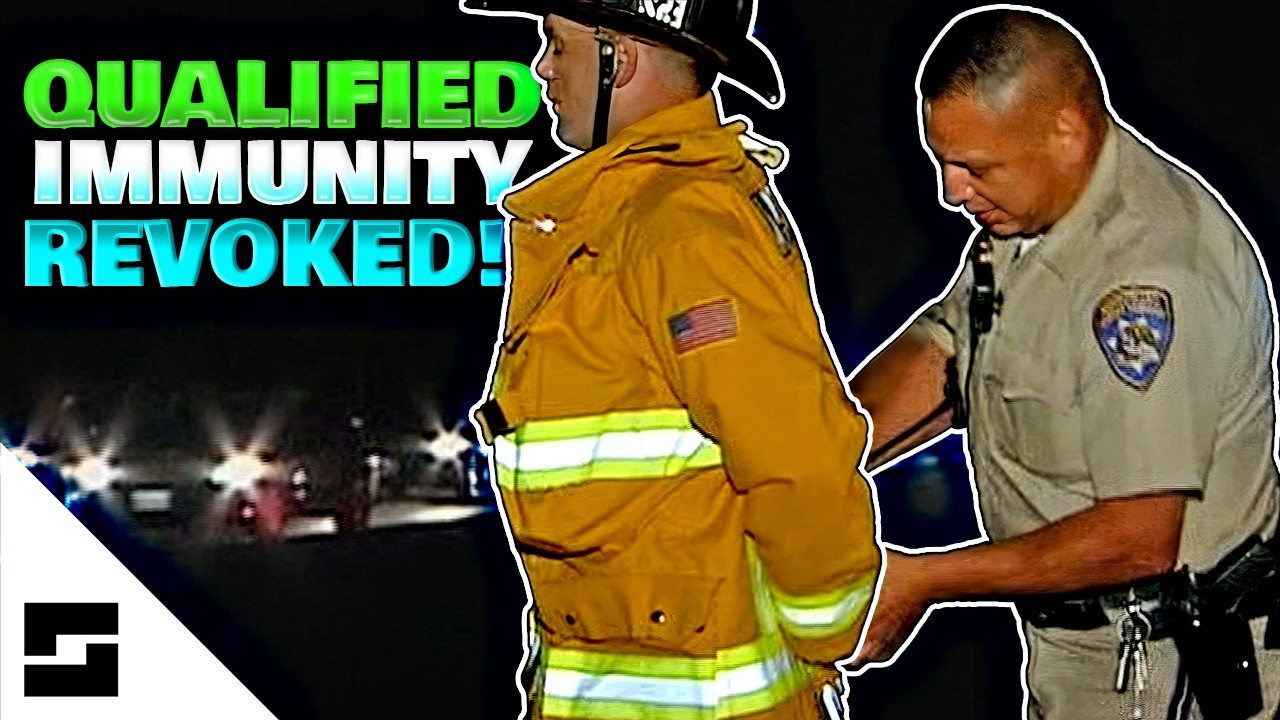 Cop Loses Qualified Immunity - Fireman Arrested While Treating Patients