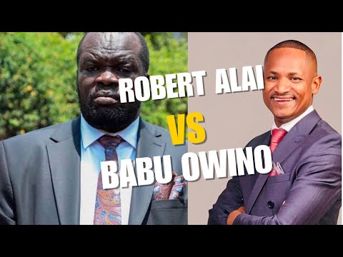 Babu Owino Escapes Death Afrer Robert Alai Pulled A Gun To Shoot Him