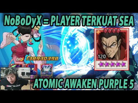 🔥🔥NoBoDyX BECOME THE STRONGEST PLAYER ON THE SEA SERVER!! HIS ATOMIC IS TOO IMBA!! - ONE PUNCH MA...