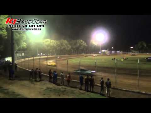Modified Production - Heat 5 - South West Allstars Series (Round 05) - Kingaroy Speedway - 03.03.12