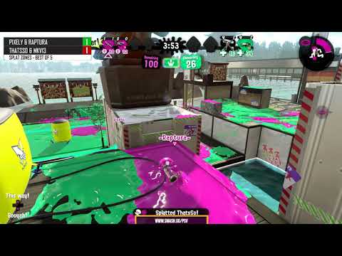 Switch Versus @ The Lab #23 - Pixely & Raptura vs ThatsSo & MKV13 - Splat Zones - Best of 5 - Splato