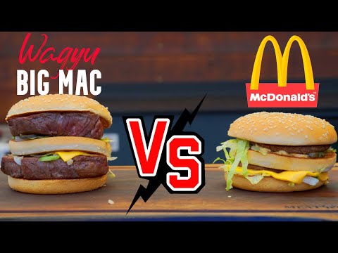 BIG MAC vs. WAGYU BIG MAC - Different than expected!