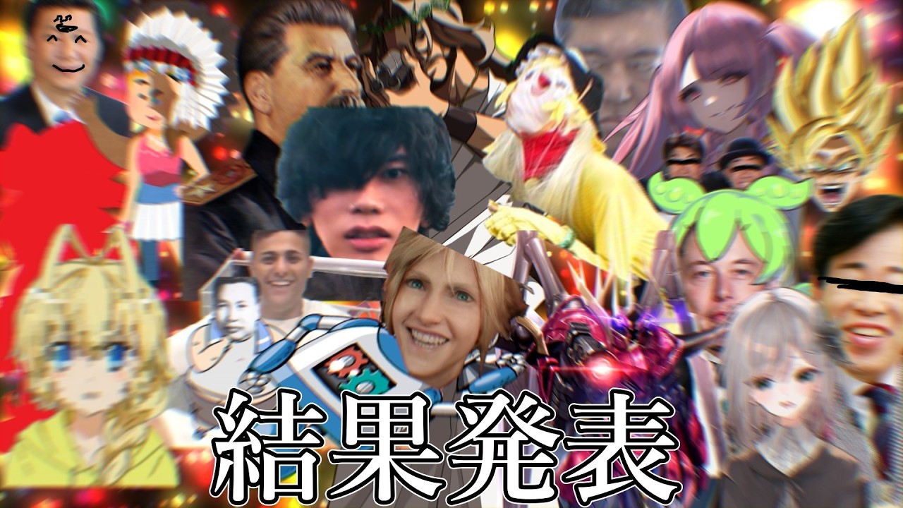 【４周年記念】カオスな人気投票に1.6万票も集まってしまう